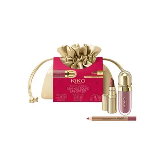 Kiko Milano Zestaw Prezentowy Twist 'N Twinkle Holiday Mini Kiss Squad Lip Gift Set 01