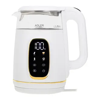Czajnik elektryczny Adler AD 1305 WG Biało-złoty