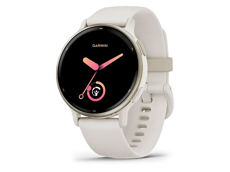 Smartwatch GARMIN vivoactive 5 42mm Złoto-kremowy 010-02862-11