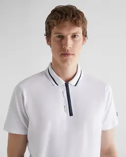 Gant Polo Męskie Z Krótkim Rękawem Z Zamkiem Do Połowy Regular Fit
