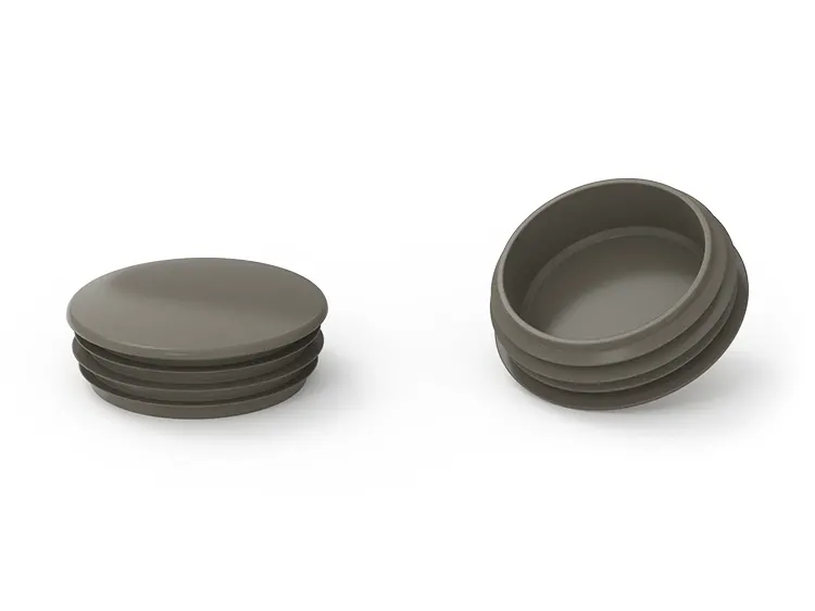 Zaślepka do profili okrągłych D-45mm, 1,0mm-2,5mm, NCS6005 (szary)
