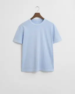 Gant T-Shirt Męski Z Okrągłym Kołnierzykiem Regular Fit Niebieski