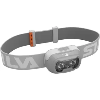 Silva Seek 450 Recharge, Whiteout, latarka czołowa, jasnoszary