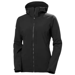 Helly Hansen Paramount Hood, softshellowa kurtka, damska, czarna