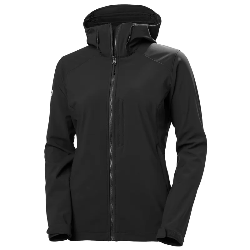 Helly Hansen Paramount Hood, softshellowa kurtka, damska, czarna