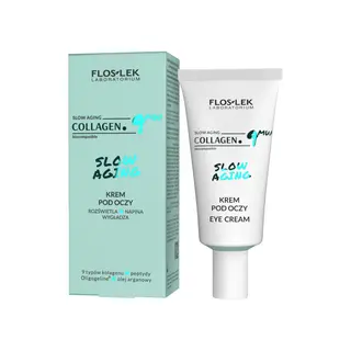 Floslek Laboratorium Slow Aging Krem pod Oczy Rozświetla Napina Wygładza 30ml