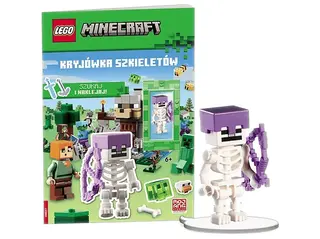 Książka LEGO Minecraft Kryjówka szkieletów Wielokolorowy