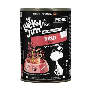 Lucky Jim Mono, 6 x 400 g - Wołowina