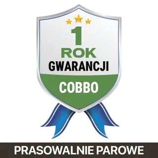 1 ROK GWARANCJI - PRASOWALNICE PAROWE COBBO