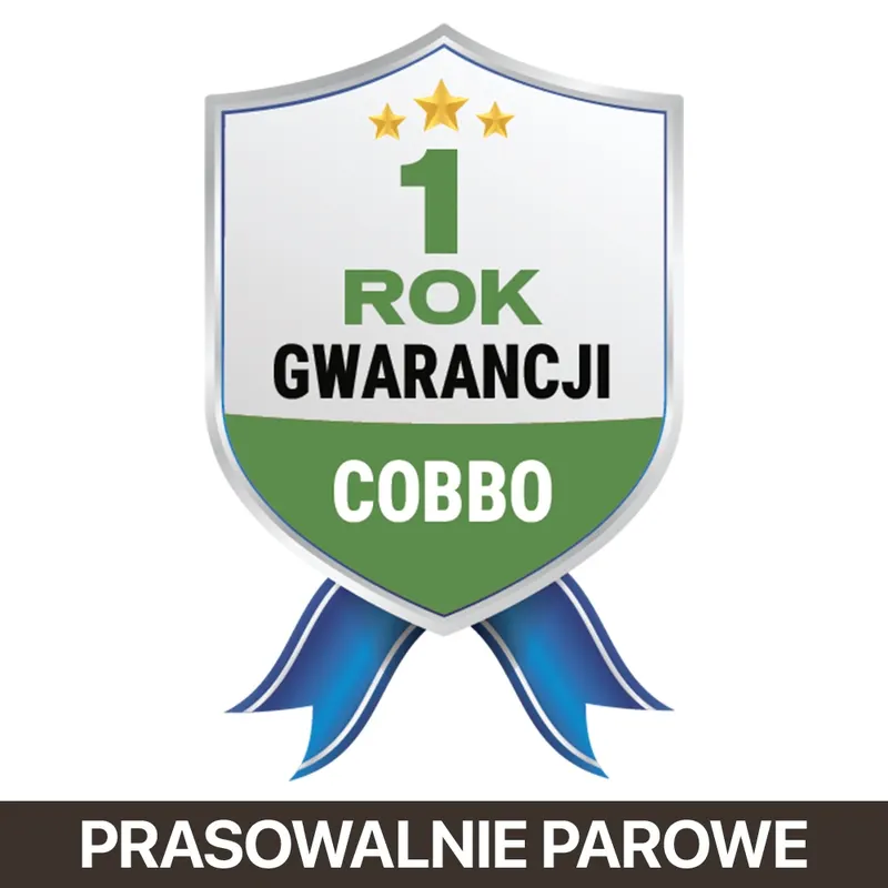 1 ROK GWARANCJI - PRASOWALNICE PAROWE COBBO