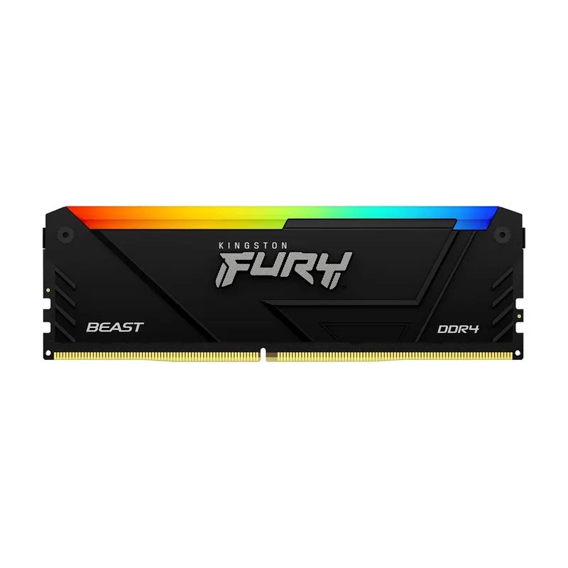 Pamięć RAM Kingston Fury Beast 16GB 3200MT/s DDR4 CL16 DIMM 1Gx8 RGB