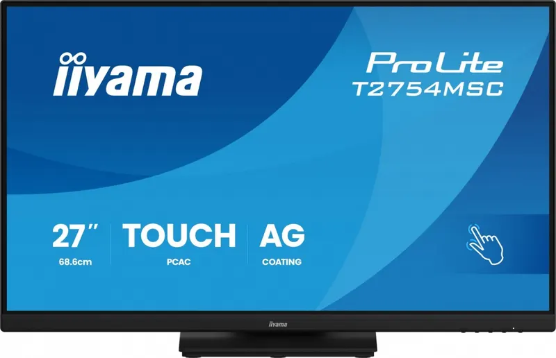 IIYAMA Monitor 27 cali ProLite T2754MSC-B2AG POJ.10PKT.IPS,Powłoka AG, FHD,300cd,2x2W