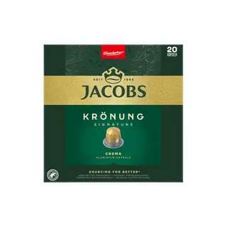 Jacobs Krönung Crema kawa w kapsułkach do ekspresów Nespresso®, 20 szt.