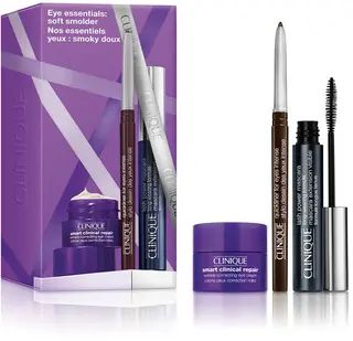 Clinique Eye Essentials Zestaw Tusz do Rzęs + Kredka do Oczu + Krem pod Oczy