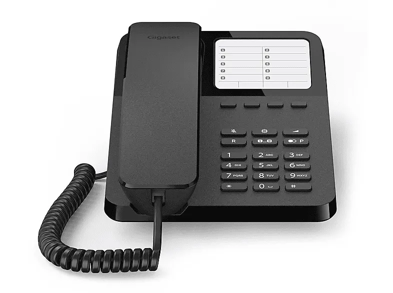 Telefon przewodowy GIGASET Desk 400 Czarny