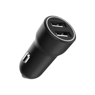 Gembird Ładowarka samochodowa USB 2-portowa, 3.1 A, czarna