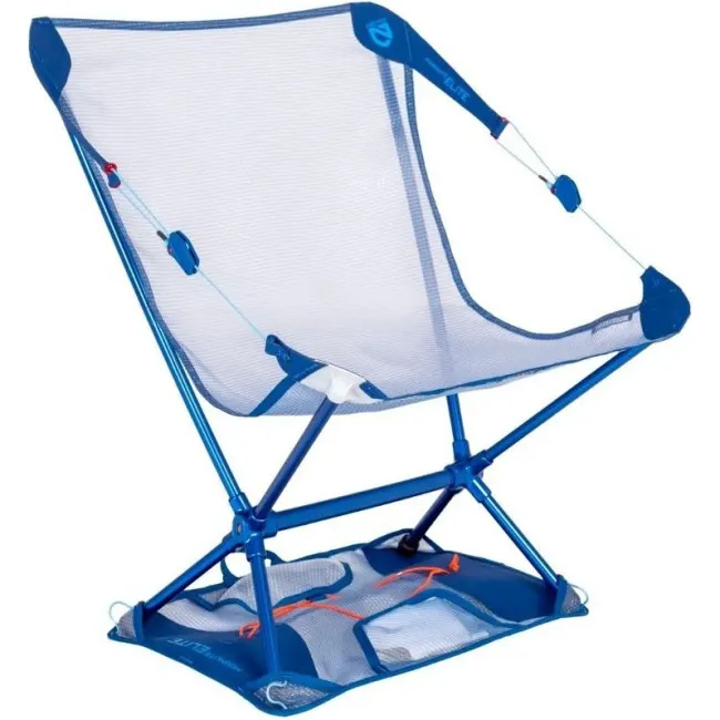 Nemo Moonlite Elite Reclining Camp Chair, krzesło kempingowe, niebieski