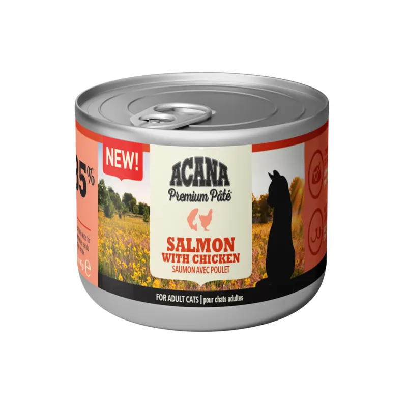 Acana Cat Premium Paté, 8 x 85 g - Łosoś i kurczak