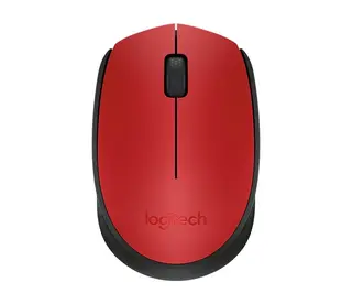 Logitech Mysz bezprzewodowa M171 910-004641 czerwona