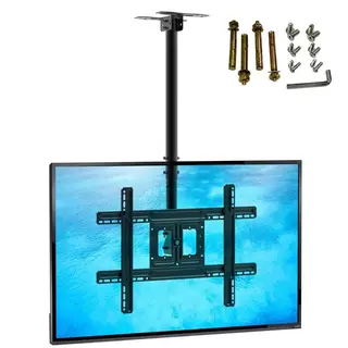 Regulowany Sufitowy Uchwyt do Telewizora Wieszak TV 24"-75" VESA do 68 kg