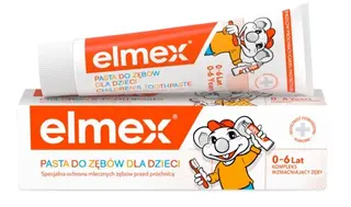 Elmex Junior Pasta do Zębów dla Dzieci Przeciw Próchnicy 0-6 Lat 50ml