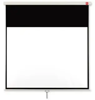 AVTek Ekran ścienny ręczny Video 200 (4:3, 196x146.5cm, powierzchnia biała, matowa)