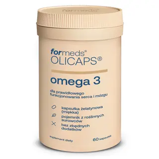 Formeds Olicaps Omega 3 Suplement Diety 60 Kapsułek
