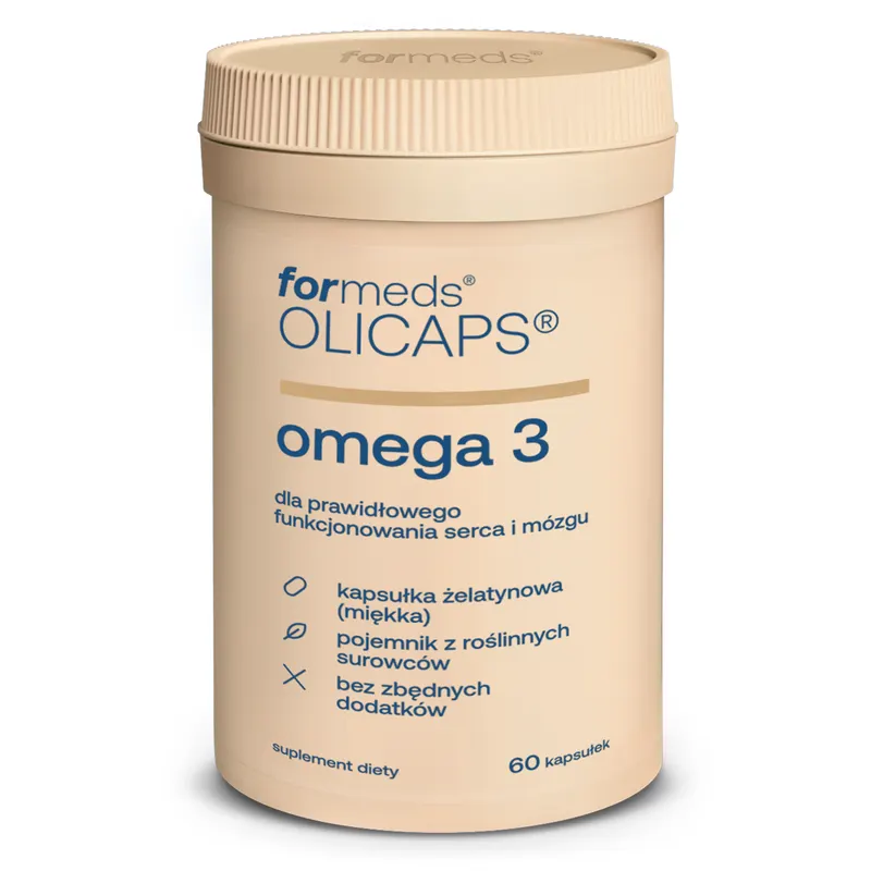 Formeds Olicaps Omega 3 Suplement Diety 60 Kapsułek