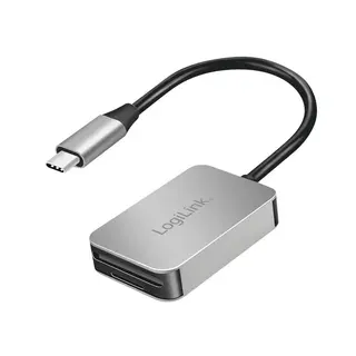 LogiLink Czytnik kart USB3.2 Gen 1, SD/microSD, USB-C