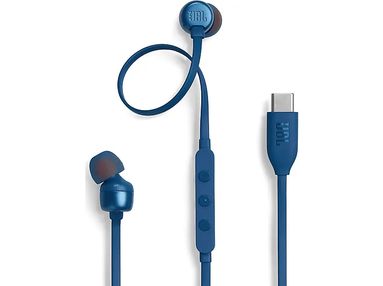 Słuchawki przewodowe JBL Tune 310C USB-C Niebieski
