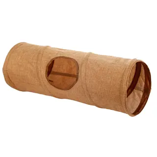 Kerbl Pet lniany tunel dla gryzoni - Ø 18 x dł. 50 cm