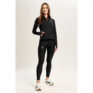 Czarna bluza damska outdoor TW ENDURANCE SWEATSHIRT 171 W TREC BLACK - L