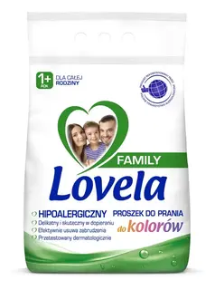 Lovela Family 2,1kg proszek hipoalergiczny do prania koloru