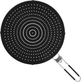 OSŁONA PRZECIWBRYZGOWA SILIKONOWA 32 CM NA PATELNIĘ SKŁADANA