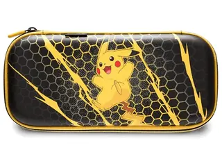 Etui POWERA Slim Pikachu Storm do Nintendo Switch 2 Czarno-żółty