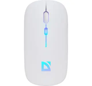 Defender Mysz bezprzewodowa silent click TOUCH MM-997 akumulator 800/1200/1600 DPI biała