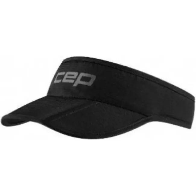 CEP, Core Run Foldable Visor, daszek przeciwsłoneczny, czarny