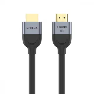 Unitek Kabel HDMI 2.1 8K 60Hz 1m; czarny; C11086GY01-1M
