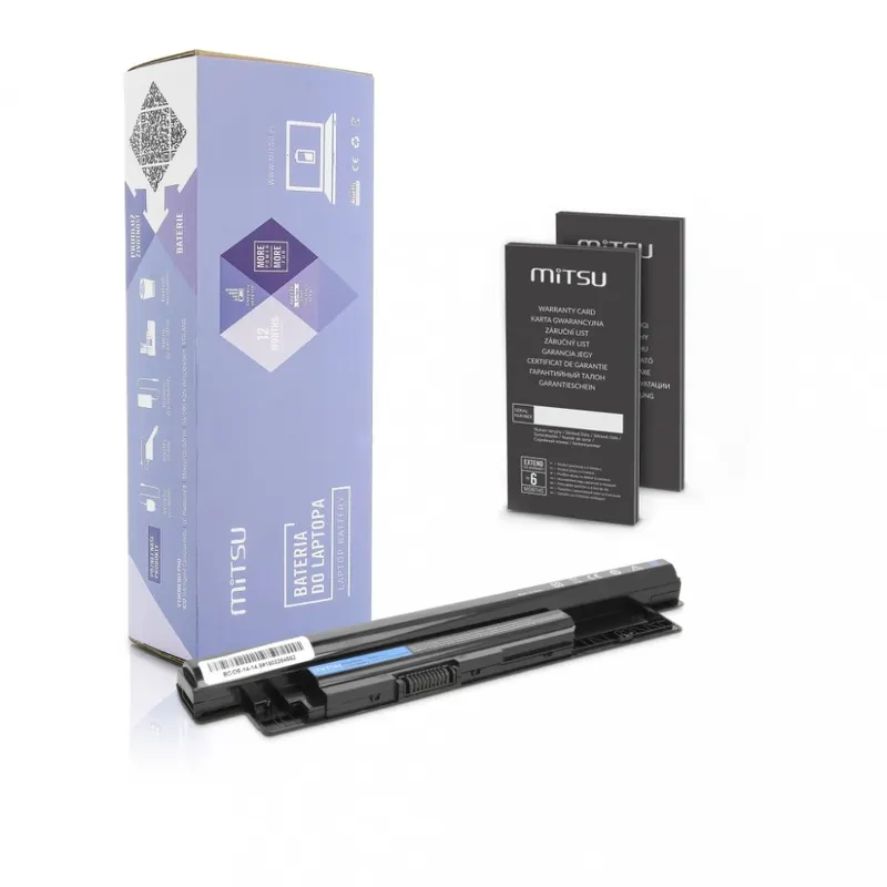Mitsu Bateria do Dell Inspiron 14, 15, 17 - 14.8v 2200 mAh (33 Wh) 14.4 - 14.8 Volt