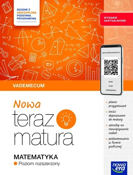Nowa Teraz matura Matematyka Vademecum rozszerzony NOWA ERA 2026/2027