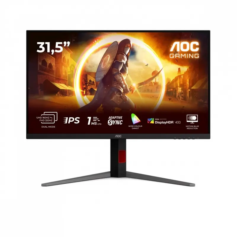 AOC Monitor 31.5 cala U32G4U Fast IPS 4K 160Hz HDMIx2 DP