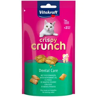 VITAKRAFT Crispy Crunch Dental - przysmak dla kota - 60g