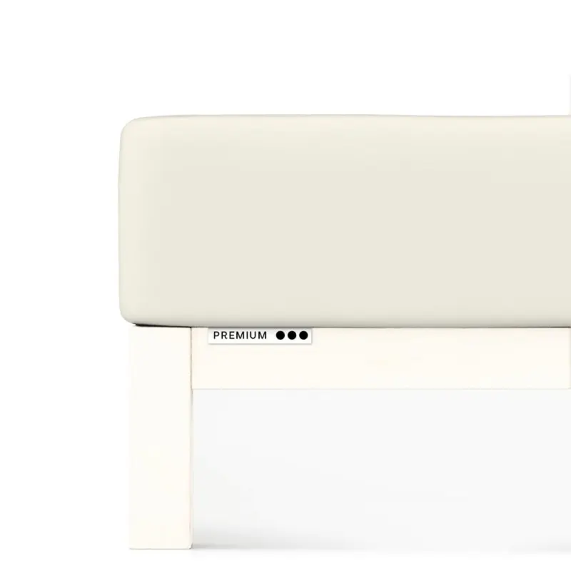 Prześcieradło Schlafgut Premium | 180x190-200x220 cm | Żółty Jasny | -200x220 Yellow Mid 132 - XL bawełna