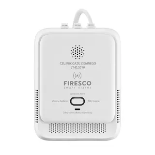 Firesco Czujnik gazu ziemnego JT-ZL2010, czujnik gazu ziemnego LNG, metan CH4, czujnik gazu spełniający normę EN50194-1:2009