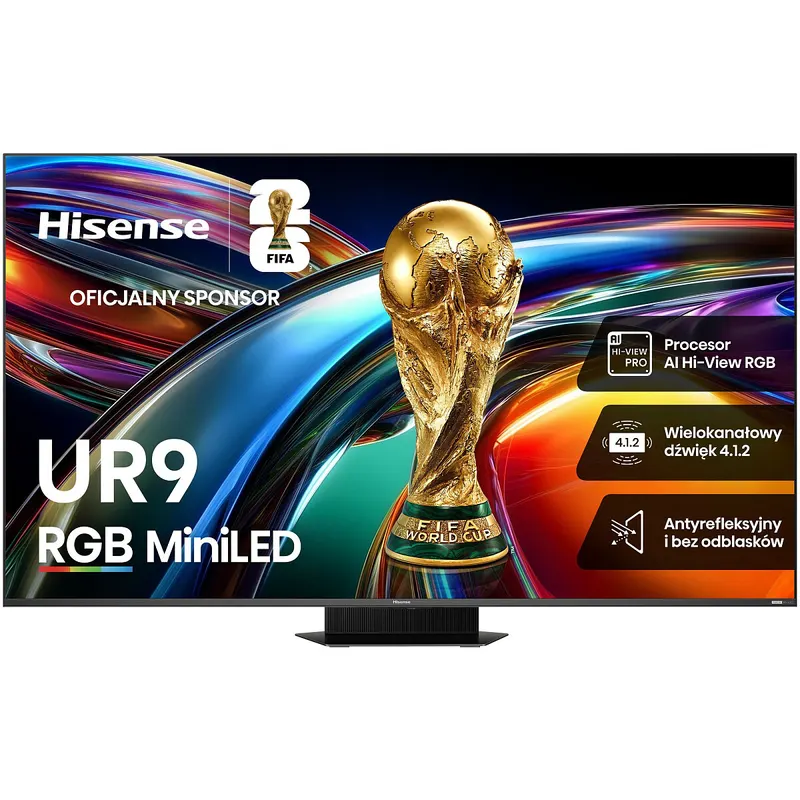 Telewizor Hisense 75UR9S 75” RGB MiniLED 4K UHD 180Hz VIDAA