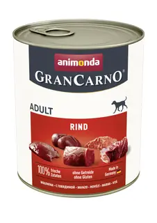 ANIMONDA GranCarno Adult Wołowina Mono - mokra karma dla psa - 400g