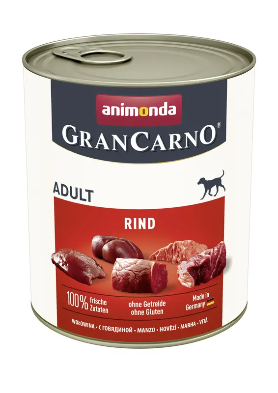 ANIMONDA GranCarno Adult Wołowina Mono - mokra karma dla psa - 400g