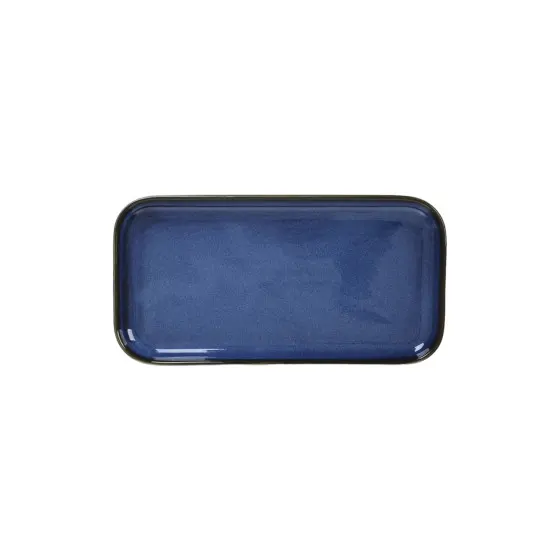 Talerz do serwowania Homla OKINAWA Navy Blue, 13 x 25 cm