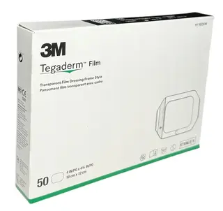 3M Tegaderm 1626W opatrunek foliowy 10x12 cm 50 sztuk