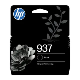 Oryginalny wkład z czarnym atramentem HP 937
